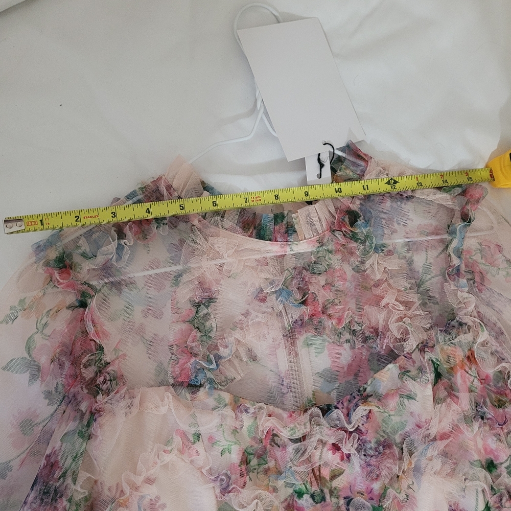 Floral Long Sleeve Maxi Dress - Picture 9 of 10